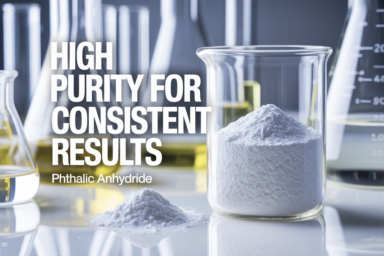 Split-screen comparison showing two identical clear liquid samples in laboratory beakers, with Stone TXIB and Eastman TXIB labels