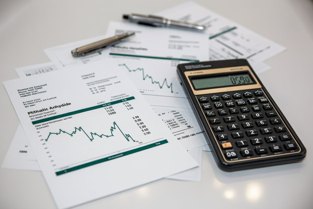 Modern quality control laboratory with technician analyzing TXIB samples using advanced testing equipment