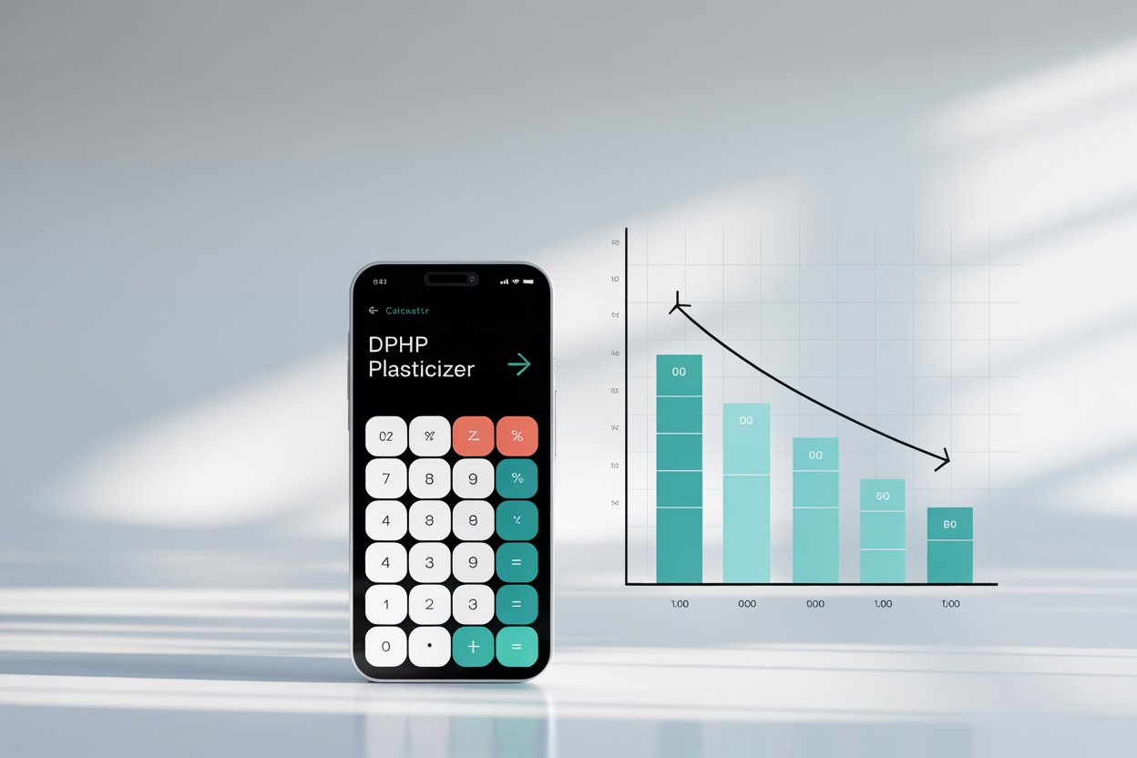 Modern quality control laboratory with technician analyzing TXIB samples using advanced testing equipment