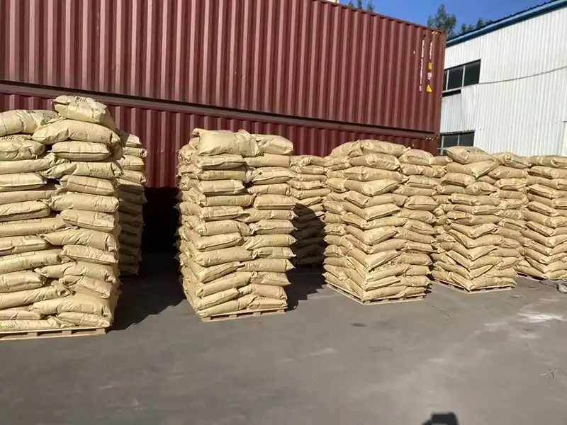 PVC RESIN S-1300 SINOPEC QILU photo record during container stuffing 2