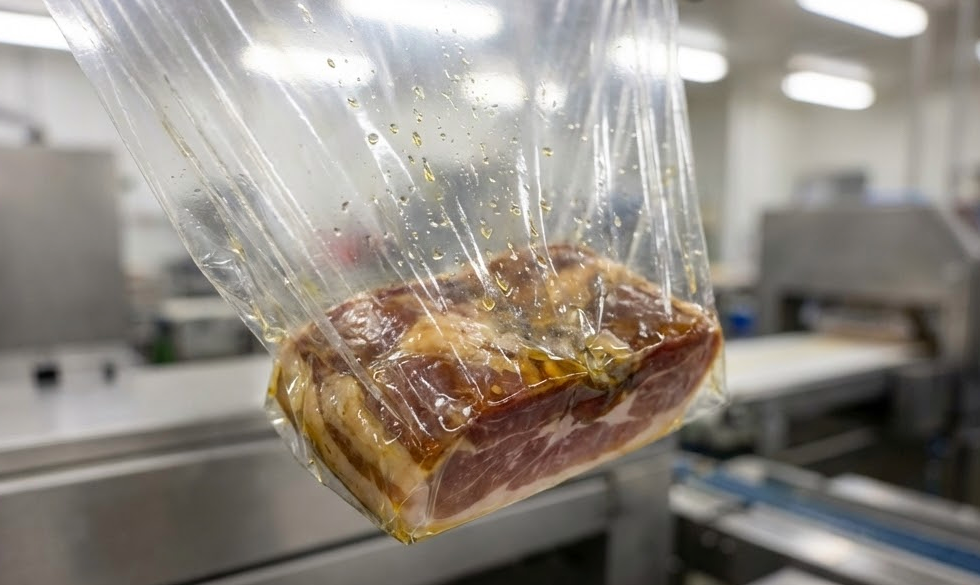 Best Plasticizer for PVC Film and Sheet 3 PVC food packaging film in contact with oily food product demonstrating migration risk scenario