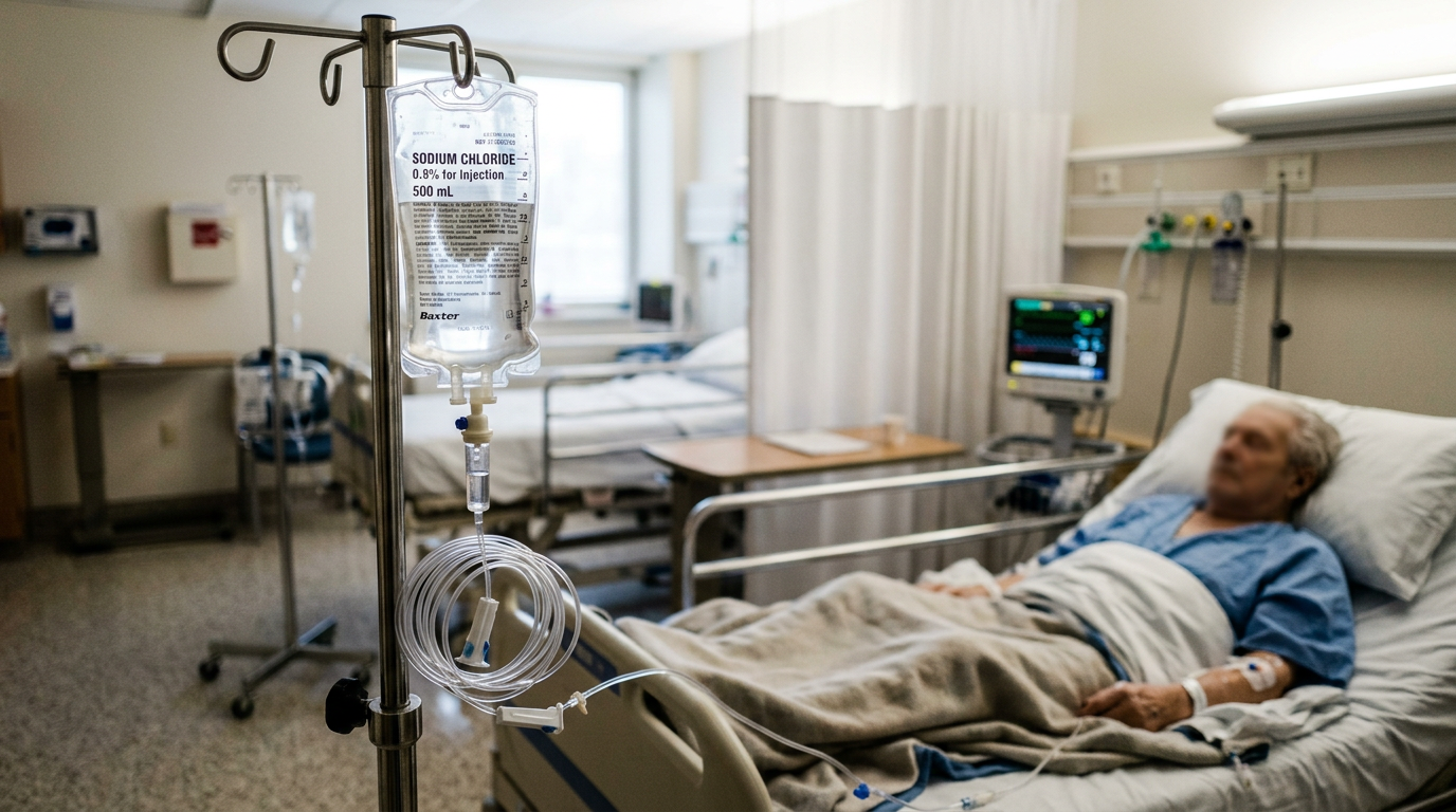 Systèmes IV hospitaliers où l'élimination progressive du DEHP a été mise en œuvre des décennies avant l'entrée en vigueur de la loi