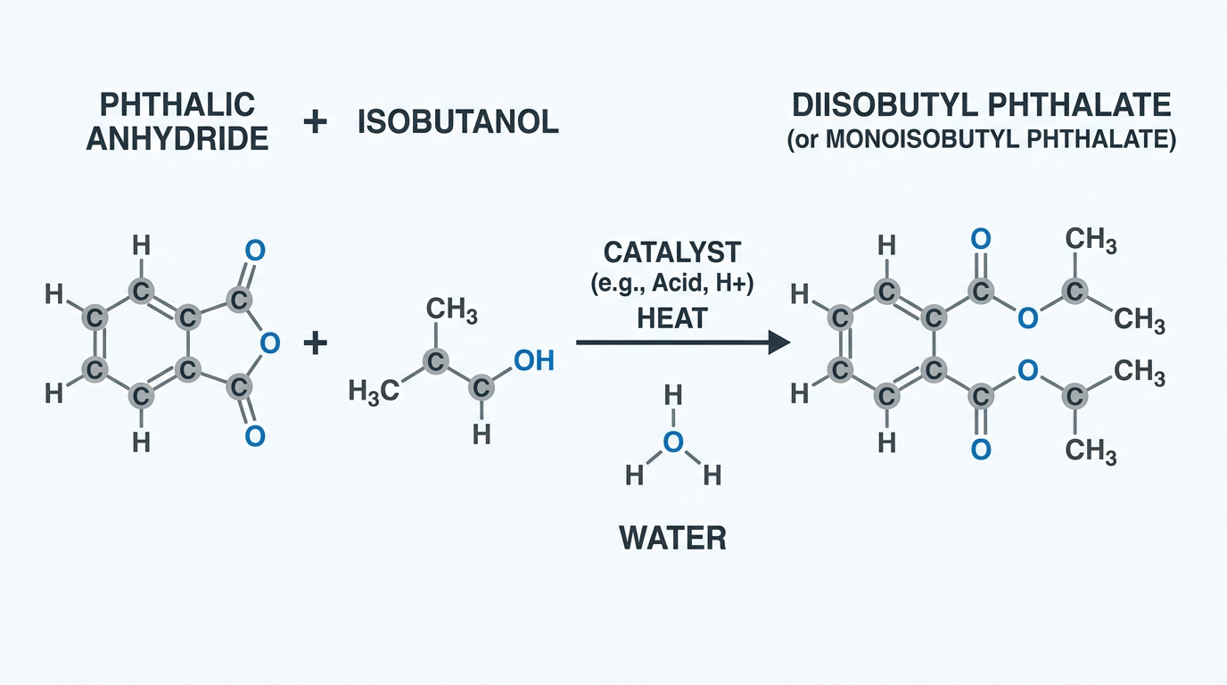 Industrial nitrocellulose lacquer coating application where DIBP plasticizer functions as a fast-fusing gelling aid