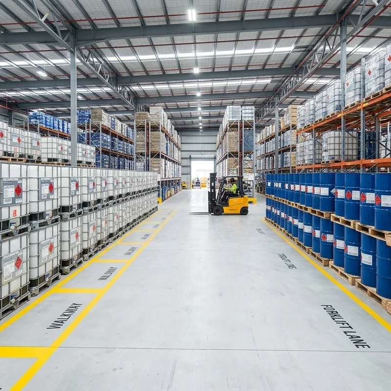 TCEP disponible en contenedores IBC y bidones de acero.