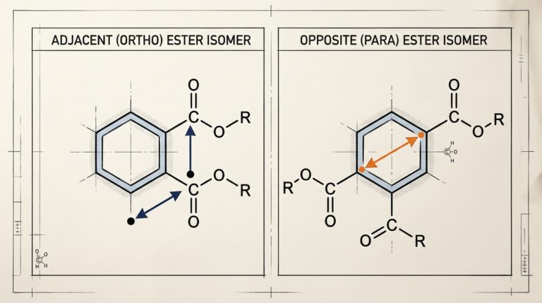 DOTP para-position ester versus ortho-phthalate structure behind plasticizer regulations by region